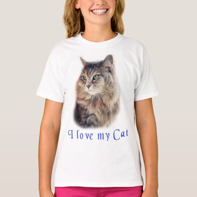 I love my Cat T-Shirt (Front)