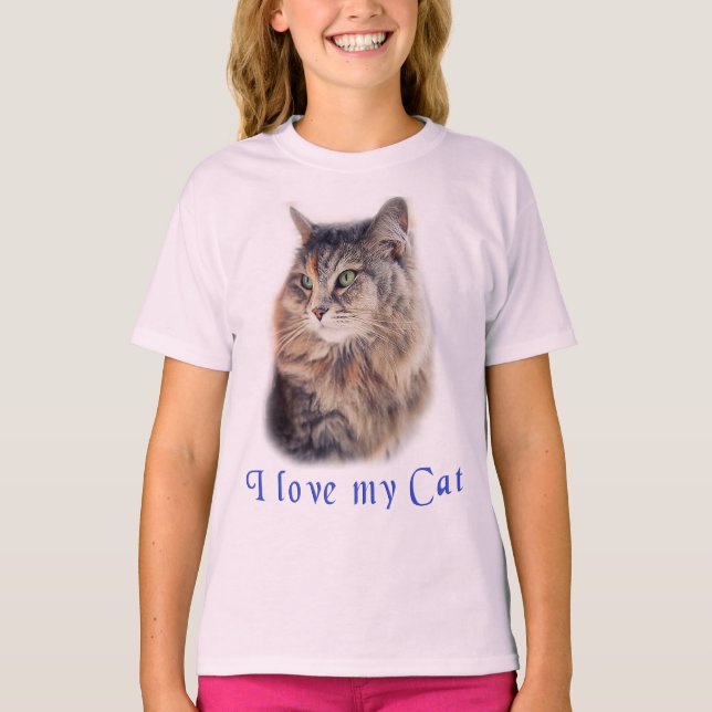 I love my Cat T-Shirt (Front)