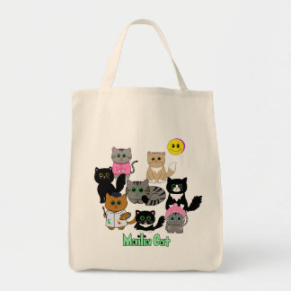 I Love My Cats Tote Bag