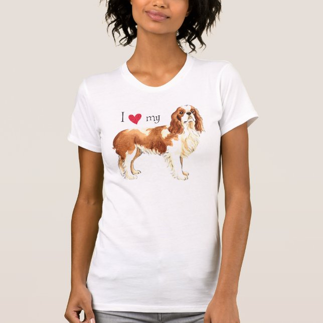 I Love my Cavalier T-Shirt (Front)