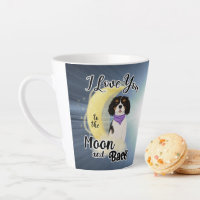 I love my Cavalier to the moon and back, Tri Colou