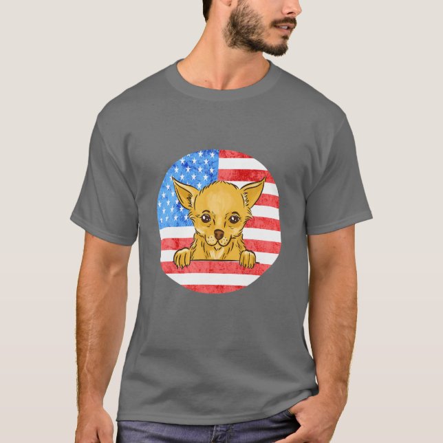 I Love My Chihuahua Dog Lover T-Shirt (Front)