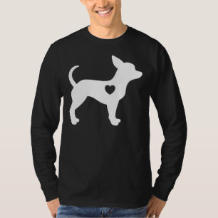 I Love My Chihuahua Idea For Chiwawa Shadow T-Shirt