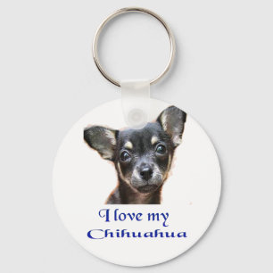 I  love My Chihuahua Key Ring