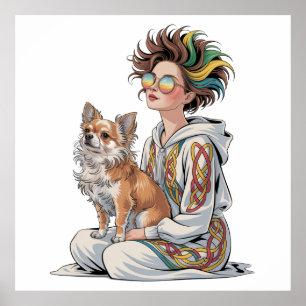  i love my chihuahua  poster