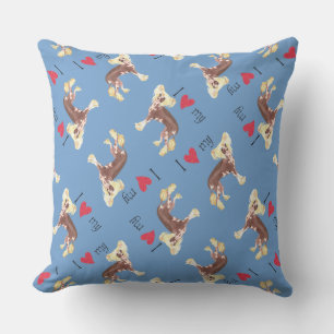 I Love my Chinese Crested Cushion