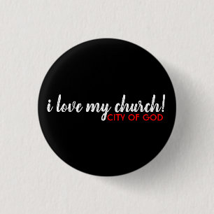 i Love my Church Button