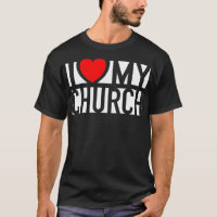 I Love My Church Family Sunday Christian Support w