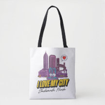 I Love My City Tote Bag