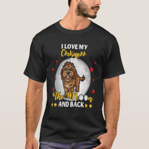 I Love My Cockapoo Funny Dog Owner Lover Valentine T-Shirt