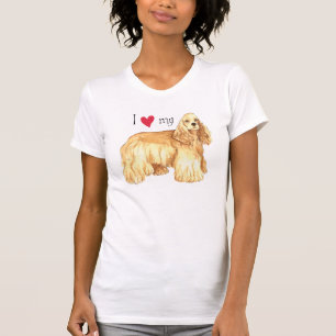 I Love my Cocker Spaniel T-Shirt