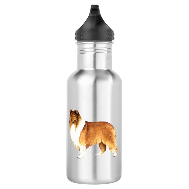I Love my Collie 532 Ml Water Bottle (Right)