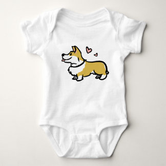 I Love My Corgi- Baby Bodysuit