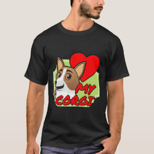 I Love My Corgi My Heart T-Shirt