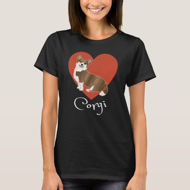 I love my Corgi! T-Shirt (Front)