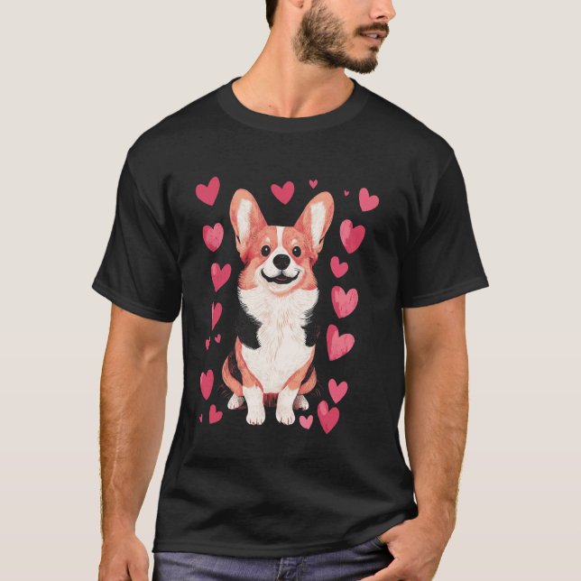 I Love My Corgi T-Shirt (Front)