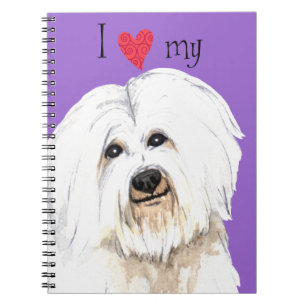 I Love my Coton de Tulear Spiral Notebook