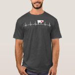 I Love My Cow Valve EKG Heartbeat Heart Patient  T-Shirt<br><div class="desc">I Love My Cow Valve EKG Heartbeat Heart Patient  .Check out our family t shirt selection for the very best in unique or custom,  handmade pieces from our shops.</div>