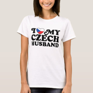 I Love My Czech Husband T-Shirt