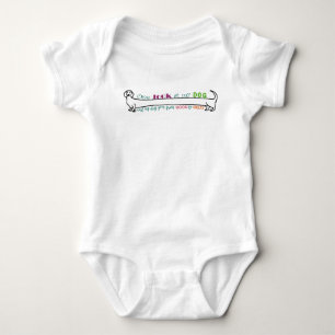I Love My Dachshund Wiener Dog Cute Funny Quote Baby Bodysuit