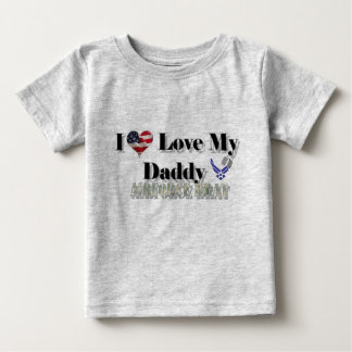 I Love My Daddy (Airforce Brat) Baby T-Shirt