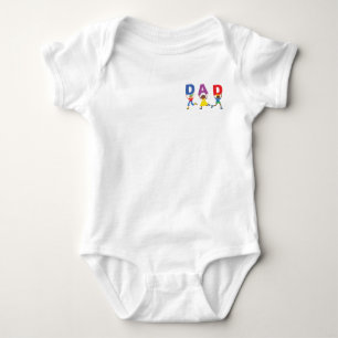 I love my daddy - Baby Jersey Bodysuit