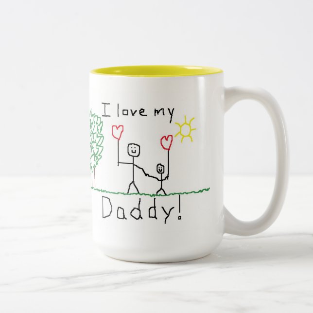 I love my Daddy! Mug (Right)