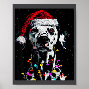 I Love My Dalmatian I Love Christmas Poster