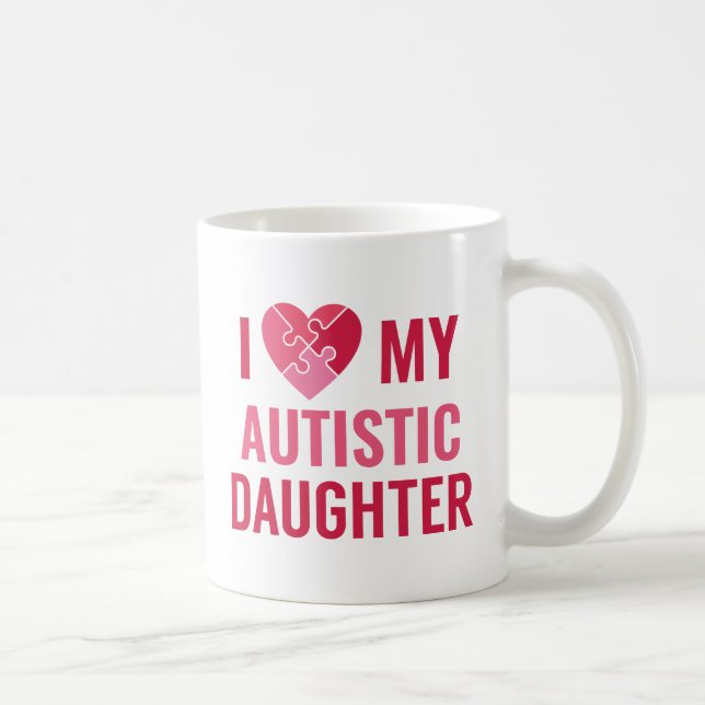 I Love My Daughter Coffee Mug (Right)