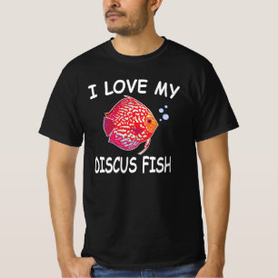 I Love My Discus Fish Aquarium Lover T-Shirt