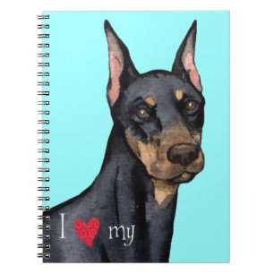 I Love my Doberman Notebook