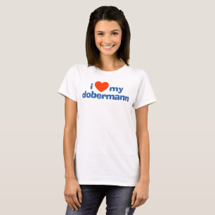 I Love My Dobermann Tank Top