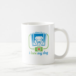i love my dog coffee mug