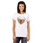 I Love My Dog Heart Photo T-Shirt