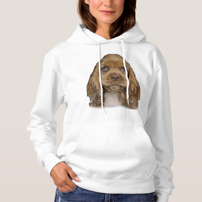 I love my dog hoodie (Front)