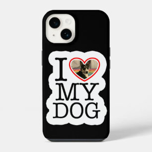 I Love My Dog Personalised iPhone 14 Case