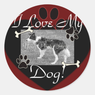 I love my Dog Stickers