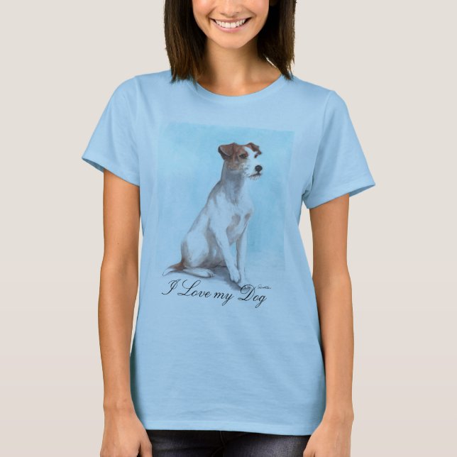 I Love my Dog T-Shirt (Front)
