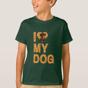 i love my dog  T-Shirt