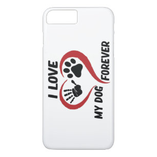 I love my dog throw pillow Case-Mate iPhone case