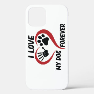 I love my dog throw pillow iPhone 12 pro case