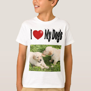 I Love My Dogs photo T-Shirt