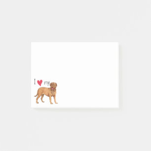 I Love my Dogue de Bordeaux Post-it Notes