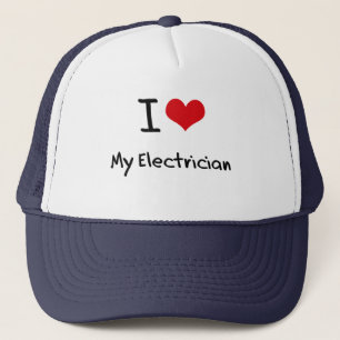 I love My Electrician Trucker Hat