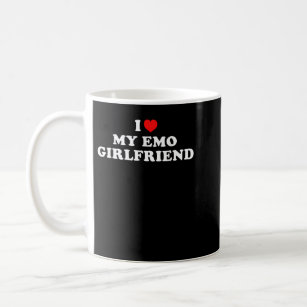 I Love My Emo Girlfriend  Coffee Mug