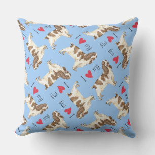 I Love my English Cocker Spaniel Cushion