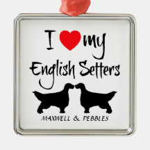 I Love My English Setter Dogs
