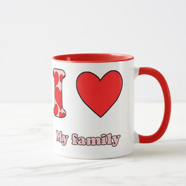 I love my family mug (Right)
