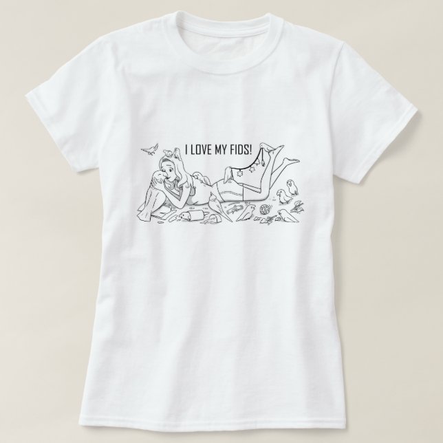 I love my fids T-Shirt (Design Front)
