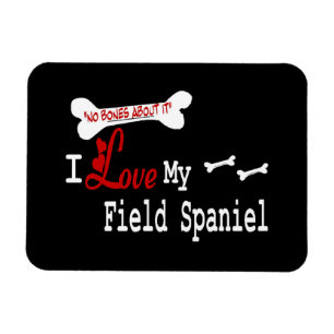 I Love My Field Spaniel Magnet